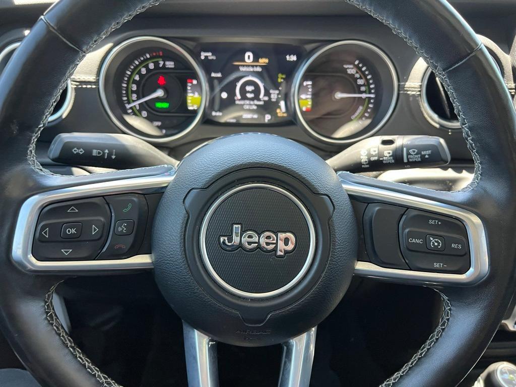 used 2022 Jeep Wrangler Unlimited 4xe car, priced at $37,760