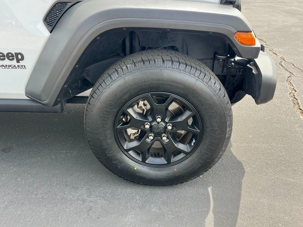 used 2021 Jeep Wrangler Unlimited car, priced at $32,880