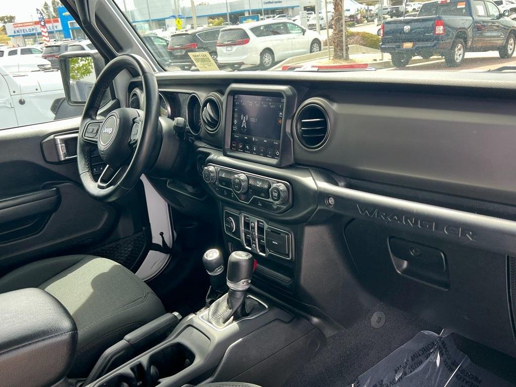 used 2021 Jeep Wrangler Unlimited car, priced at $32,880