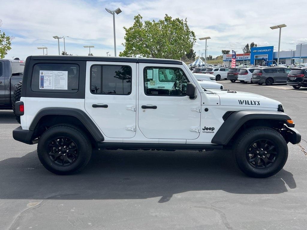 used 2021 Jeep Wrangler Unlimited car, priced at $32,880