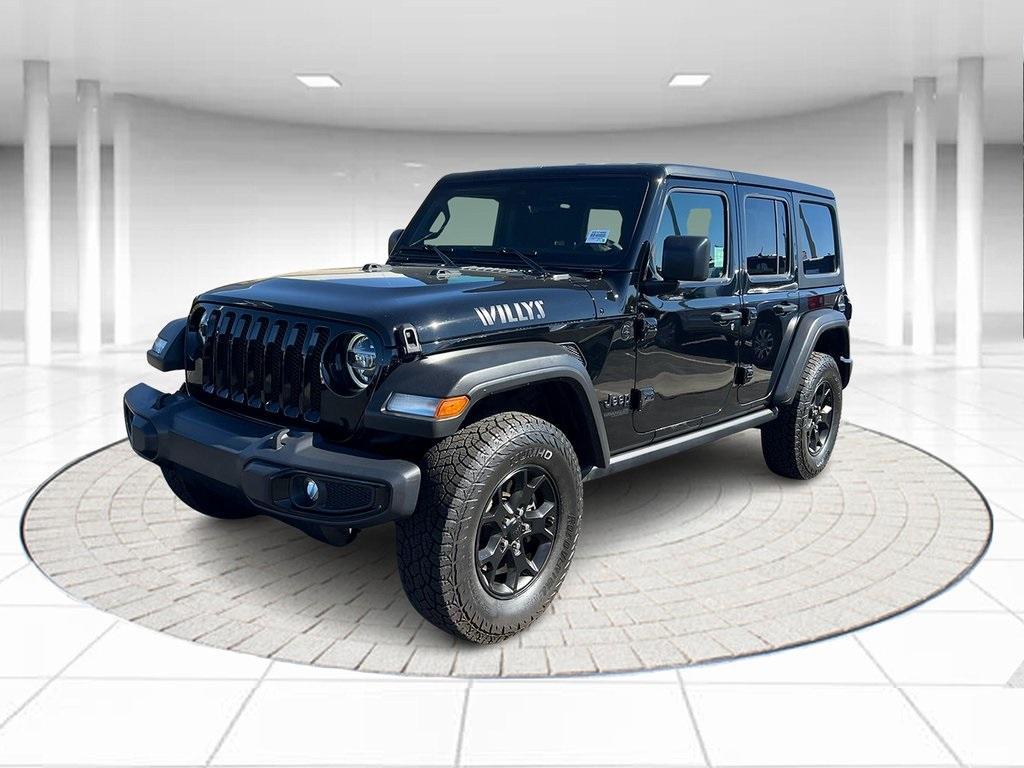 used 2021 Jeep Wrangler Unlimited car, priced at $34,522