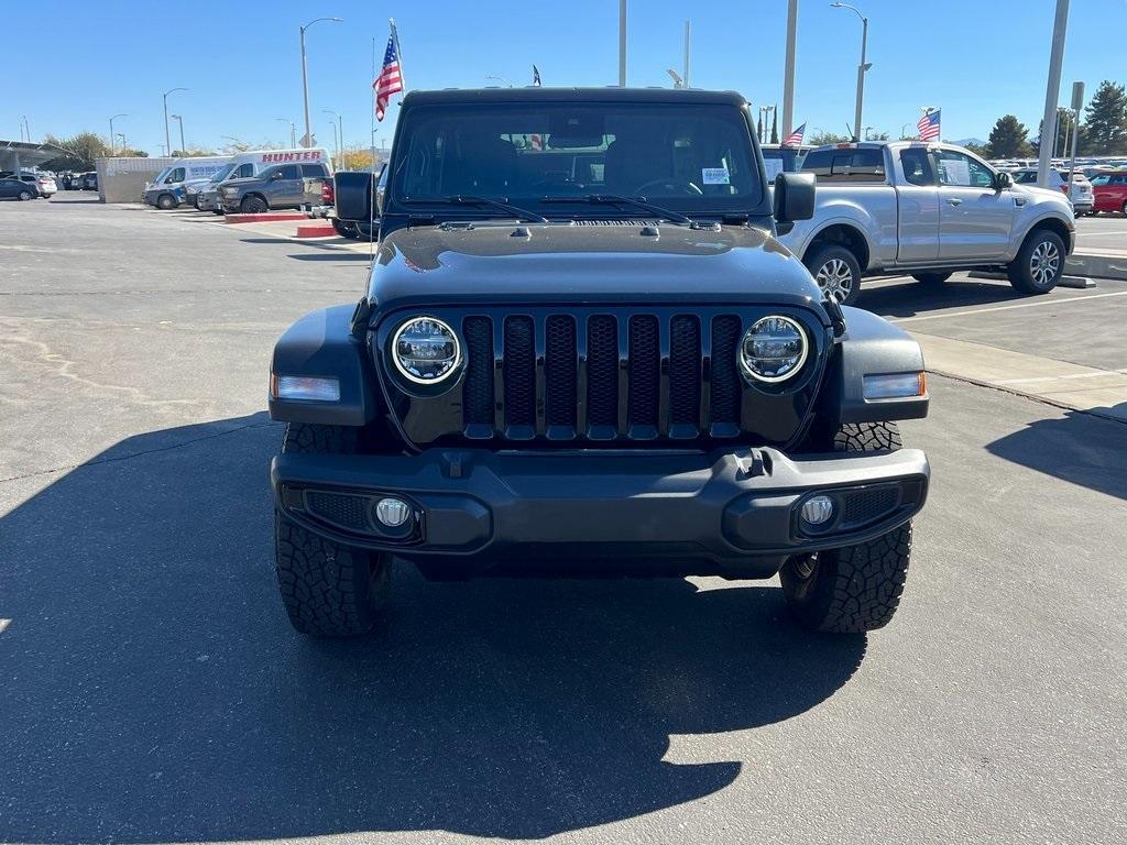 used 2021 Jeep Wrangler Unlimited car, priced at $34,522