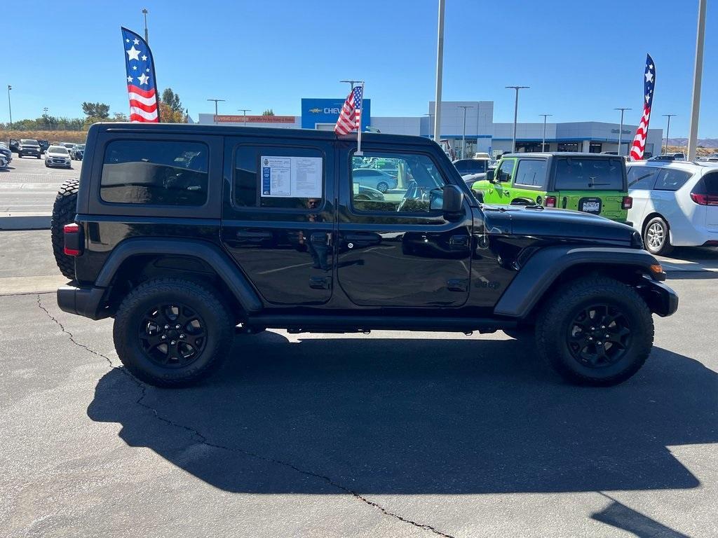 used 2021 Jeep Wrangler Unlimited car, priced at $34,522