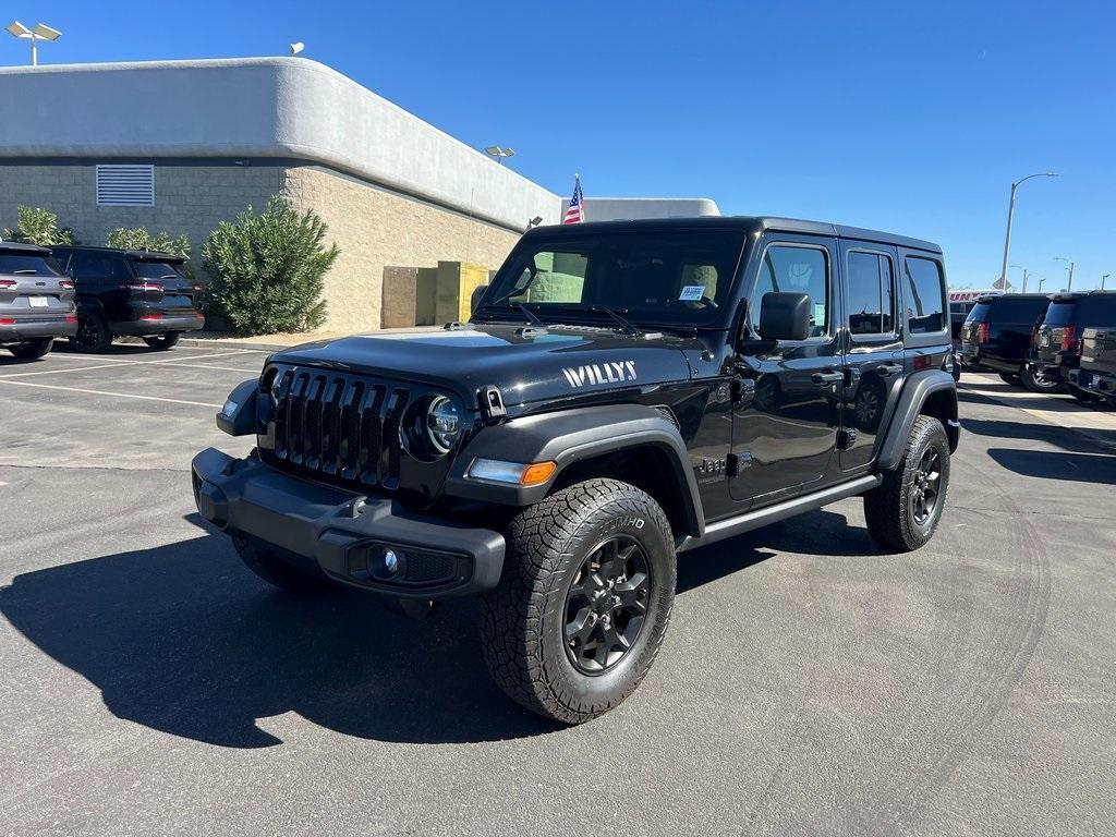 used 2021 Jeep Wrangler Unlimited car, priced at $34,522