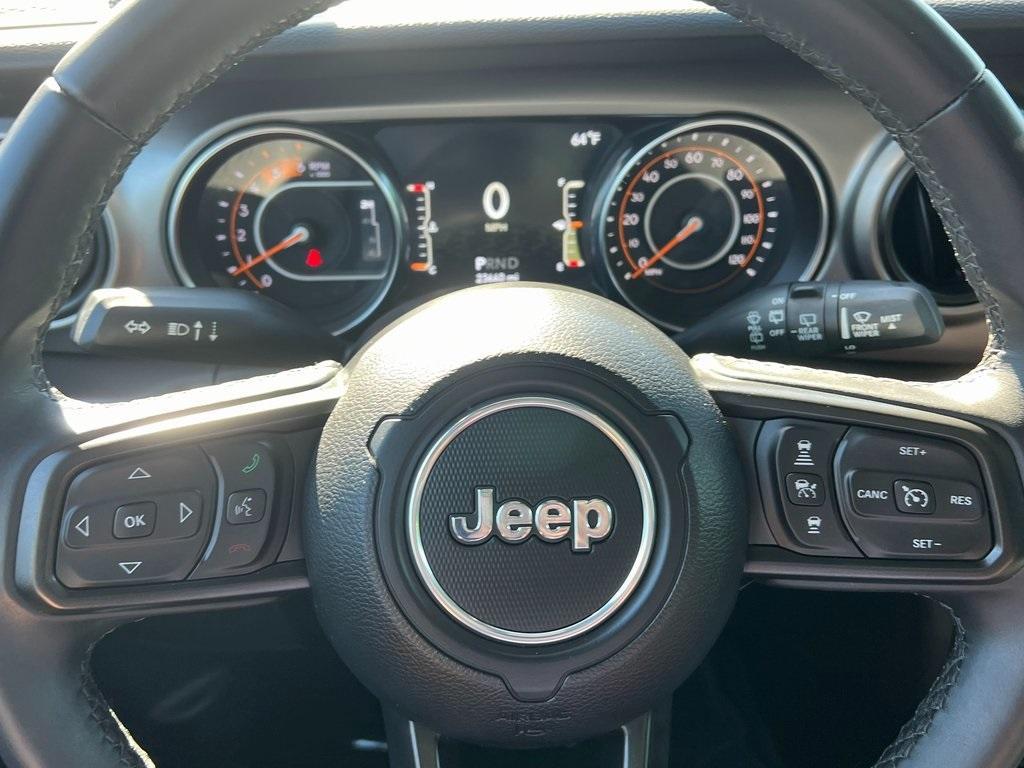 used 2021 Jeep Wrangler Unlimited car, priced at $34,522