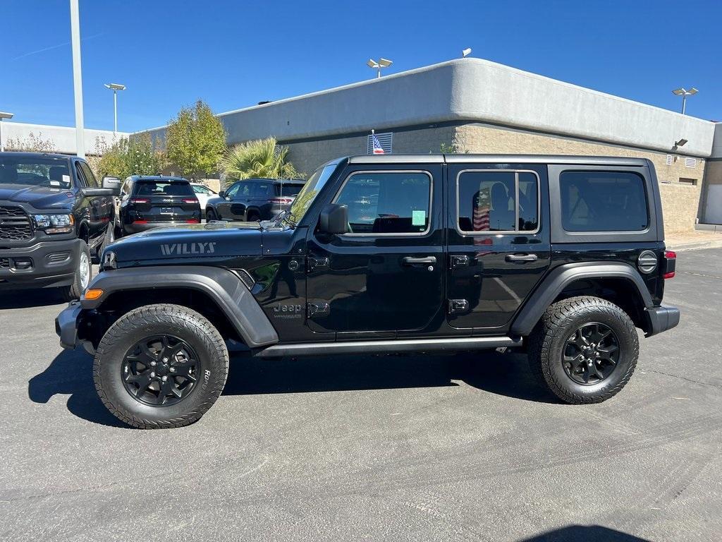 used 2021 Jeep Wrangler Unlimited car, priced at $34,522