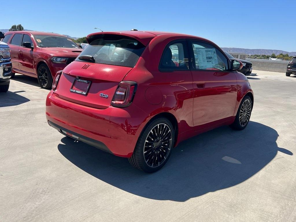 new 2024 FIAT 500e car, priced at $31,095