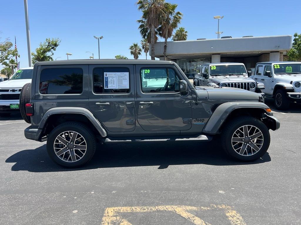 used 2022 Jeep Wrangler Unlimited 4xe car, priced at $37,895