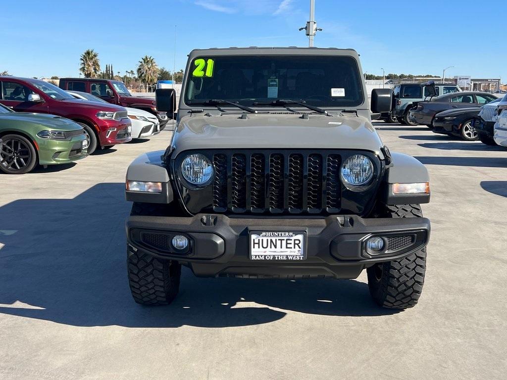 used 2021 Jeep Gladiator car, priced at $36,158