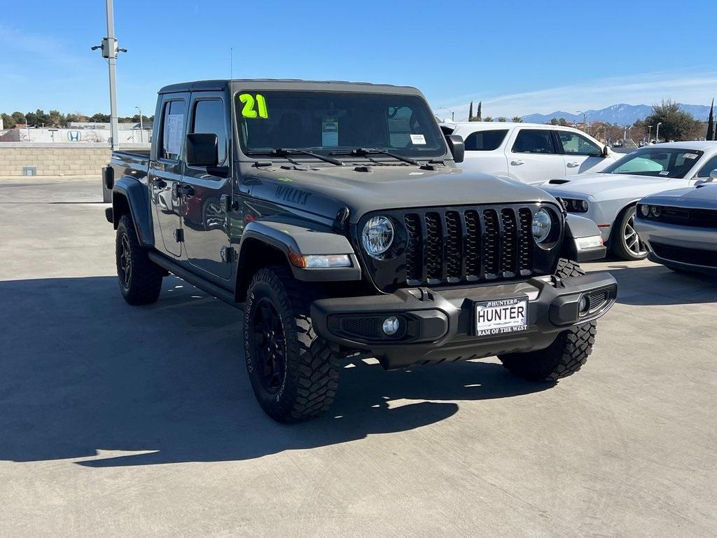 used 2021 Jeep Gladiator car, priced at $36,158