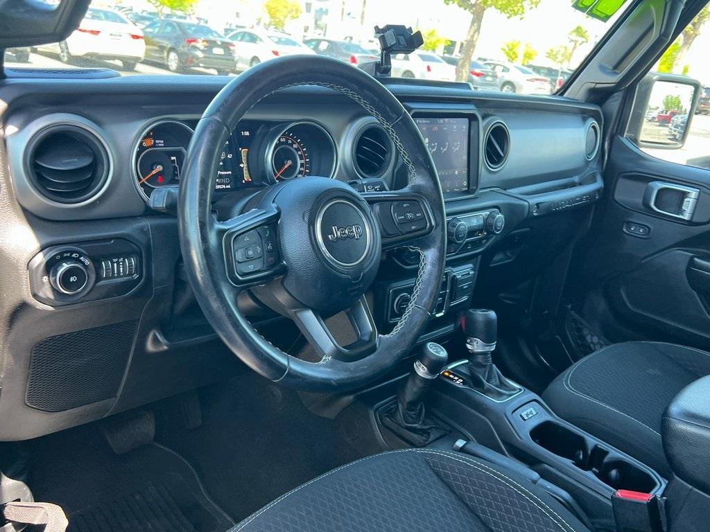 used 2021 Jeep Wrangler Unlimited car, priced at $35,639