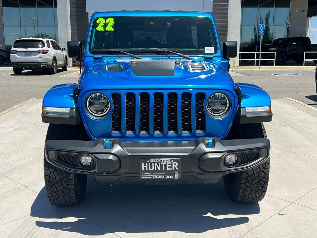 used 2022 Jeep Wrangler Unlimited 4xe car, priced at $37,013