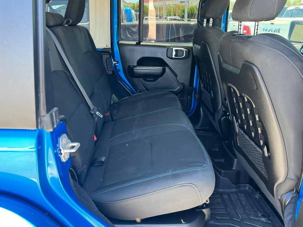 used 2022 Jeep Wrangler Unlimited 4xe car, priced at $37,013
