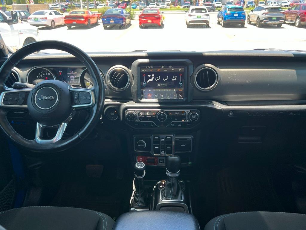 used 2022 Jeep Wrangler Unlimited 4xe car, priced at $37,013