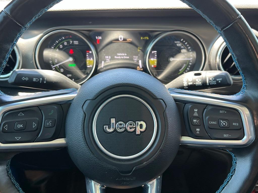 used 2022 Jeep Wrangler Unlimited 4xe car, priced at $37,013