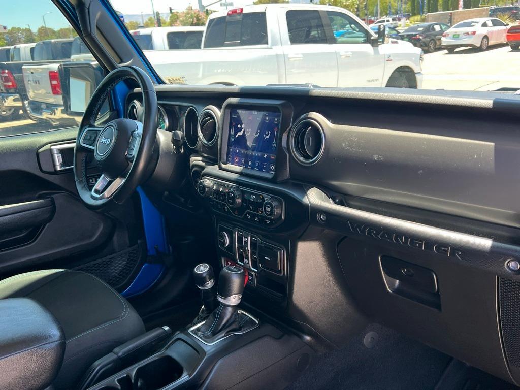 used 2022 Jeep Wrangler Unlimited 4xe car, priced at $37,013