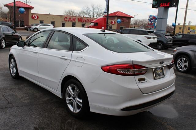 used 2018 Ford Fusion car, priced at $12,861