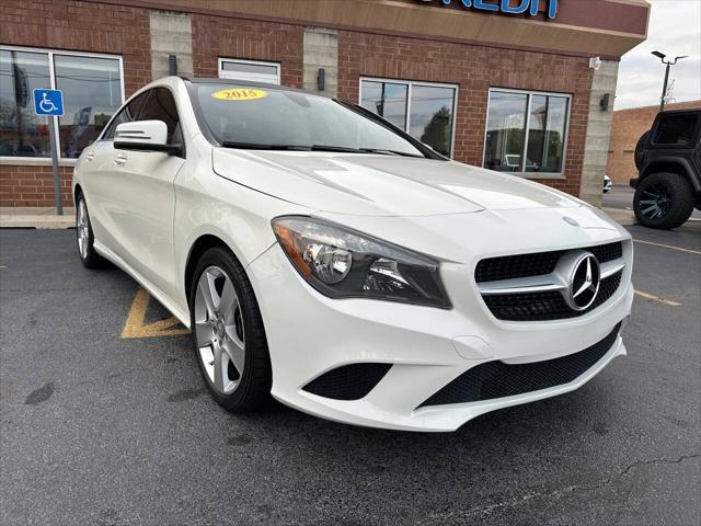 used 2015 Mercedes-Benz CLA-Class car, priced at $13,995