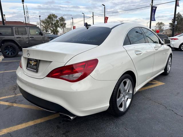 used 2015 Mercedes-Benz CLA-Class car, priced at $13,995