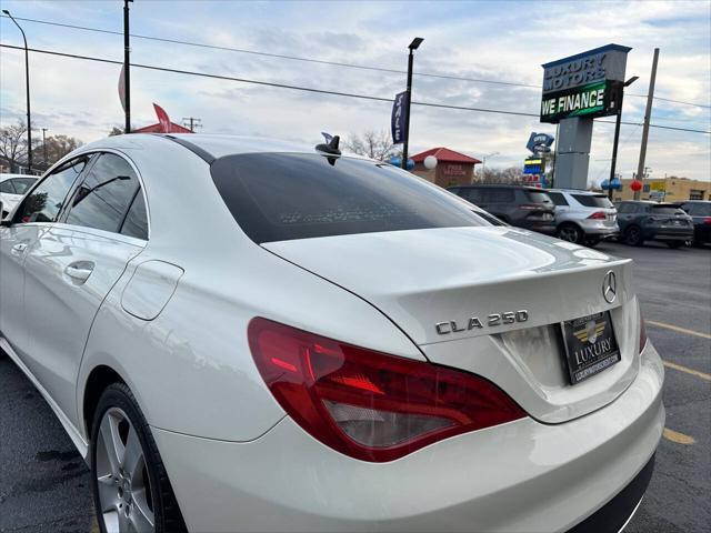 used 2015 Mercedes-Benz CLA-Class car, priced at $13,995