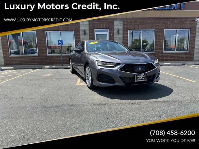 used 2021 Acura TLX car, priced at $31,995