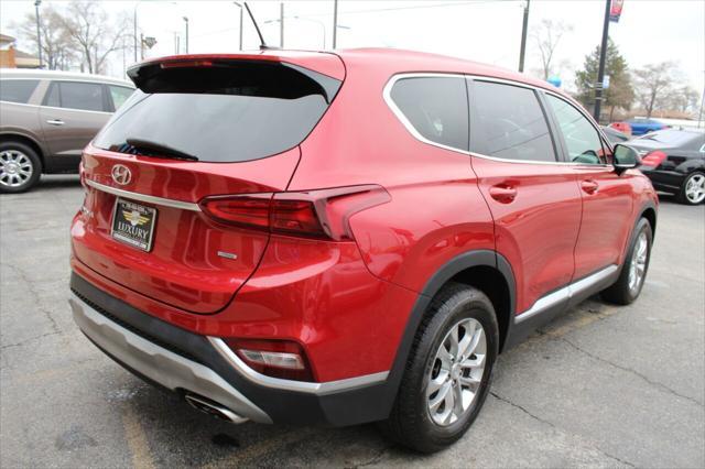 used 2019 Hyundai Santa Fe car, priced at $14,656