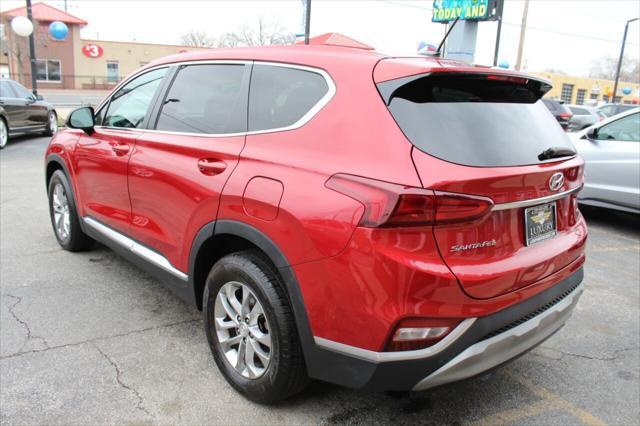 used 2019 Hyundai Santa Fe car, priced at $14,656