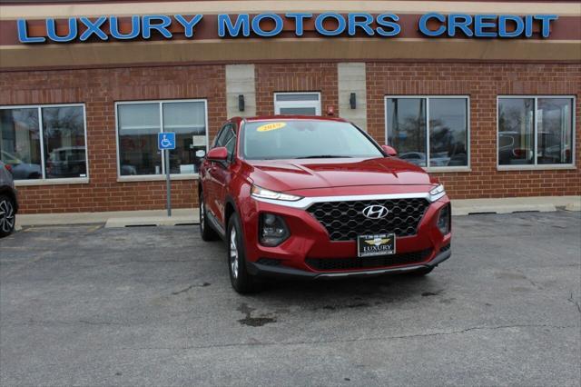 used 2019 Hyundai Santa Fe car, priced at $14,656