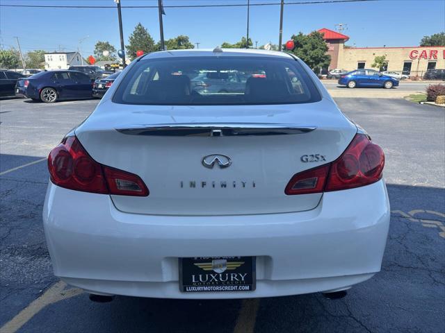 used 2011 INFINITI G25x car, priced at $7,665
