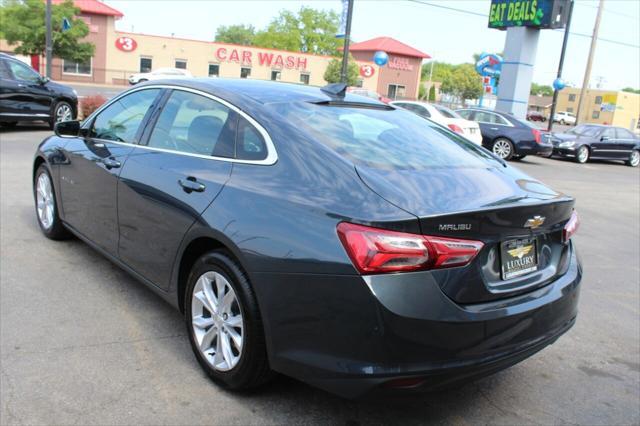 used 2020 Chevrolet Malibu car, priced at $14,656