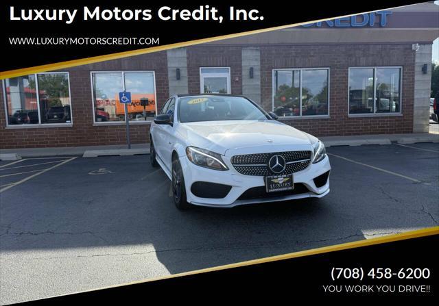 used 2017 Mercedes-Benz AMG C 43 car, priced at $23,995