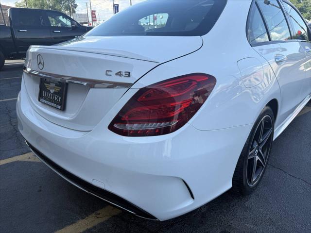used 2017 Mercedes-Benz AMG C 43 car, priced at $23,995