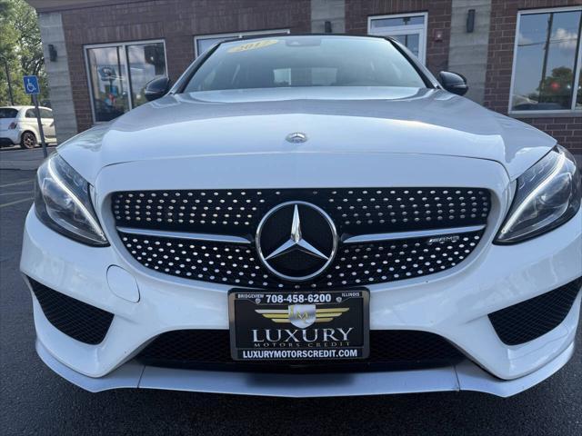 used 2017 Mercedes-Benz AMG C 43 car, priced at $23,995