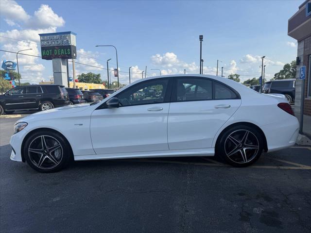 used 2017 Mercedes-Benz AMG C 43 car, priced at $23,995