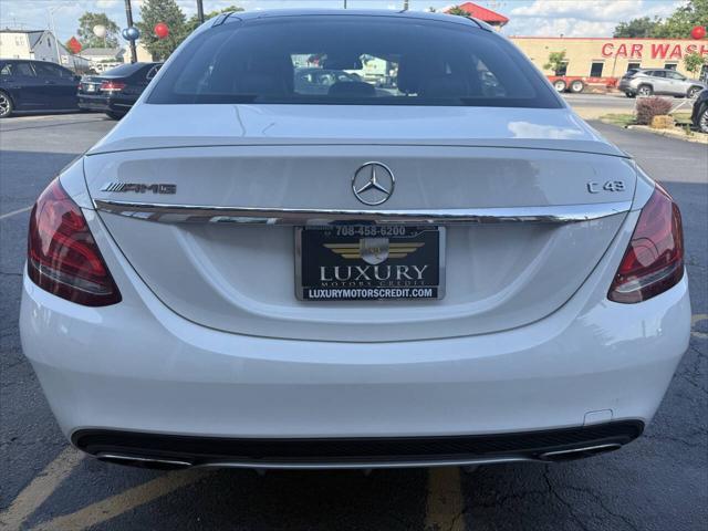 used 2017 Mercedes-Benz AMG C 43 car, priced at $23,995