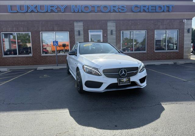 used 2017 Mercedes-Benz AMG C 43 car, priced at $23,995