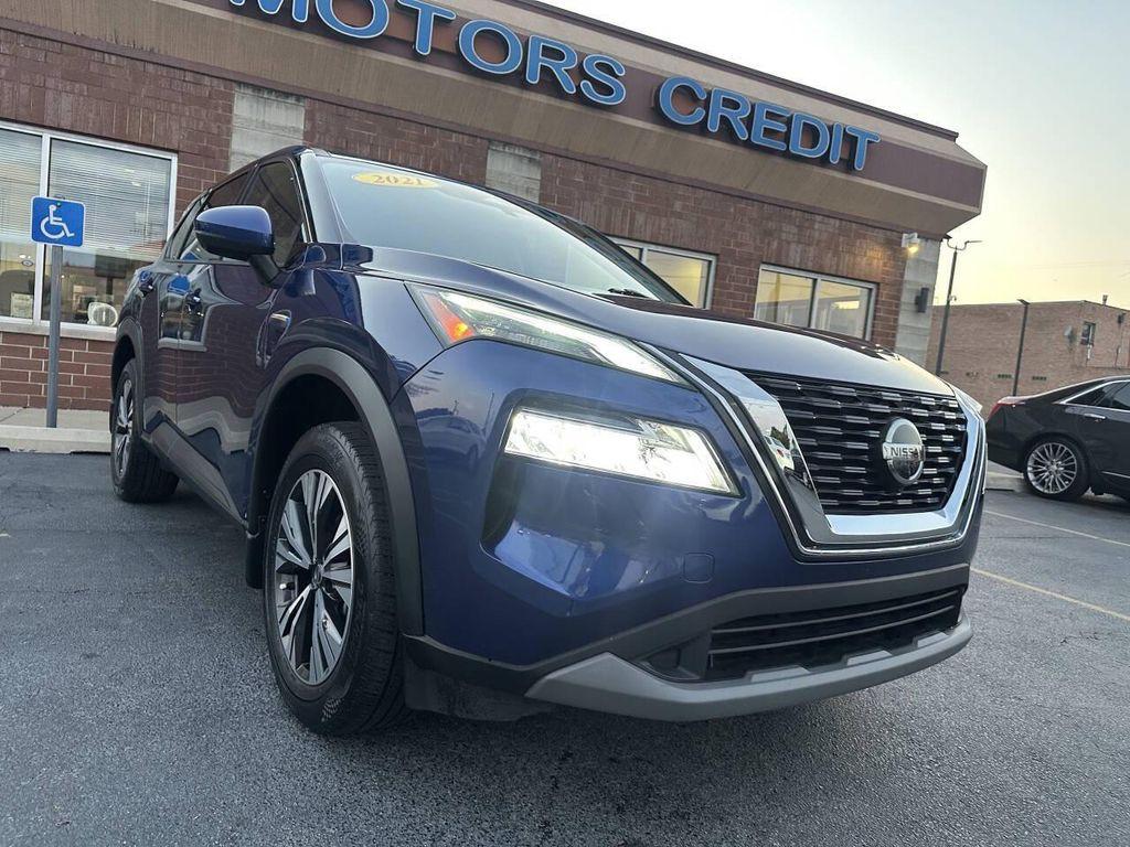 used 2021 Nissan Rogue car, priced at $17,629