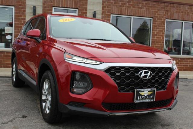 used 2019 Hyundai Santa Fe car, priced at $15,386