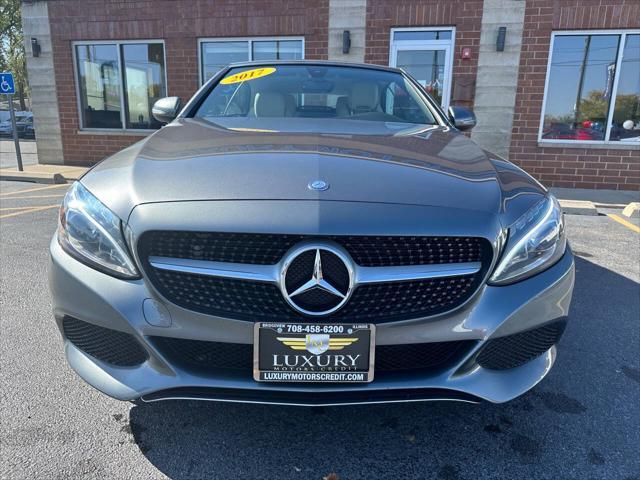 used 2017 Mercedes-Benz C-Class car, priced at $30,520