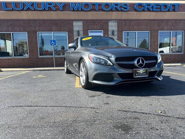 used 2017 Mercedes-Benz C-Class car, priced at $30,520