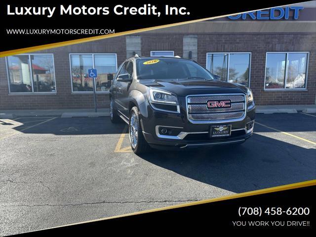 used 2016 GMC Acadia car, priced at $13,499