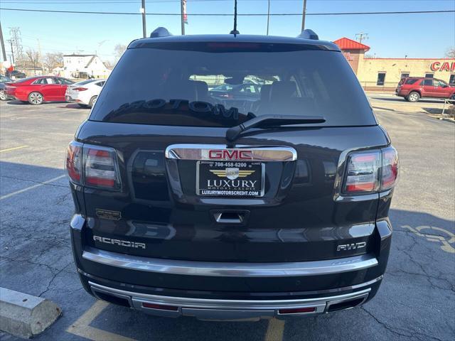 used 2016 GMC Acadia car, priced at $13,499