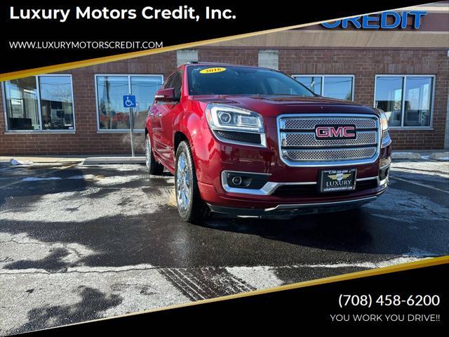 used 2016 GMC Acadia car, priced at $14,995