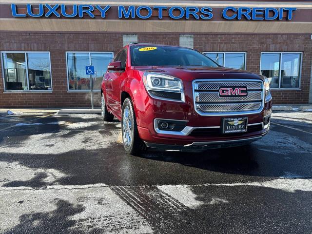 used 2016 GMC Acadia car, priced at $14,995