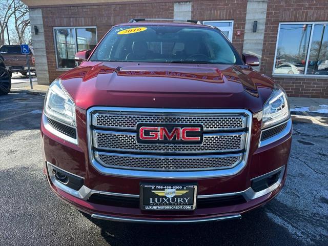 used 2016 GMC Acadia car, priced at $14,995