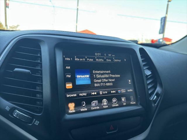 used 2018 Jeep Cherokee car, priced at $9,995