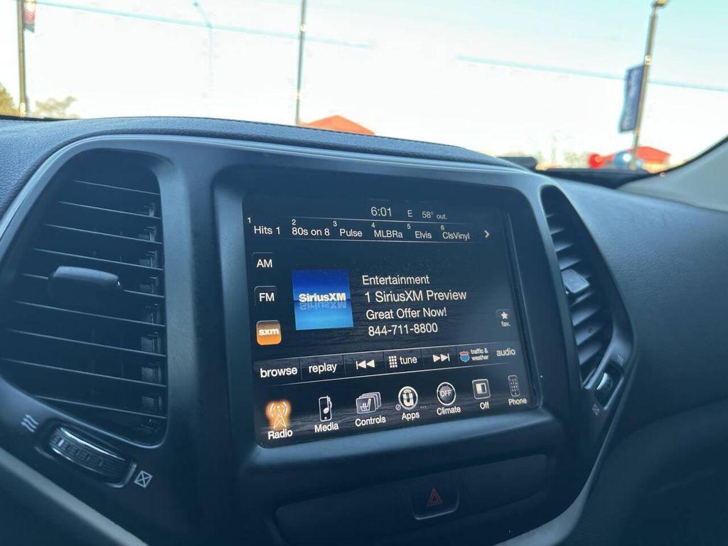 used 2018 Jeep Cherokee car, priced at $9,693