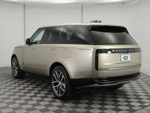 new 2025 Land Rover Range Rover car, priced at $130,385