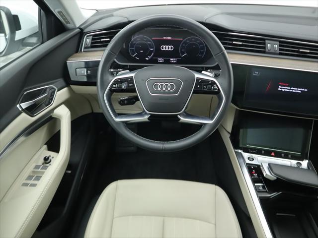 used 2024 Audi Q8 e-tron car, priced at $49,955