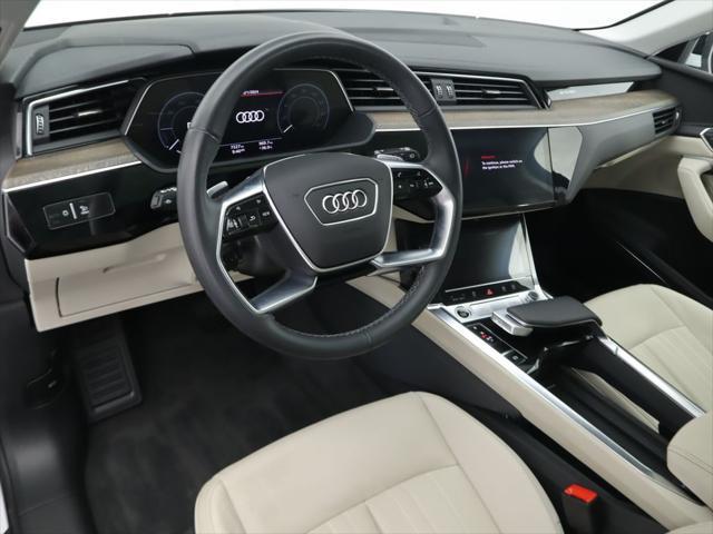 used 2024 Audi Q8 e-tron car, priced at $49,955